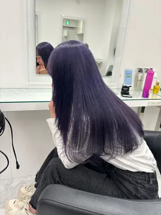 ロング カラー 💖ミルクティー💖 あかり💖のヘアスタイル