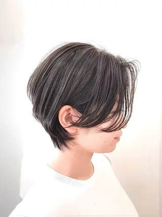 ショート カラー 🫧ゆうき🪽 髪質改善/ハイライトのヘアスタイル