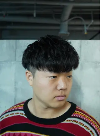 ショート パーマ 【メンズ特化】 倉山 和樹のヘアスタイル