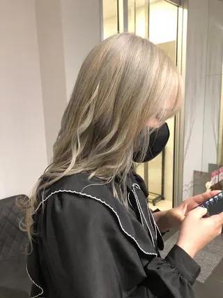 ロング カラー ショート/パーマ/ カラー/FUKOのヘアスタイル