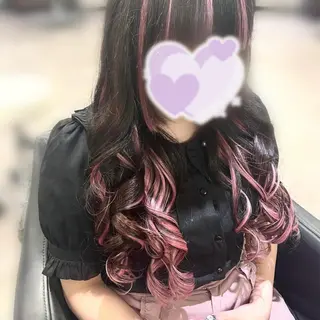 ロング シールエクステ KUMA🧸のヘアスタイル