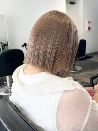 ミディアム カラー HARU//原宿🤍 リピート率NO.1のヘアスタイル