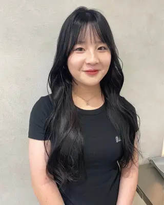 ロング カラー 韓国ヘア/レイヤー Londエレンのヘアスタイル