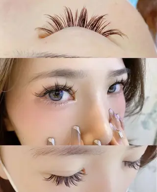 マツエク・マツパ Angela エステサロンのマツエク・マツパデザイン