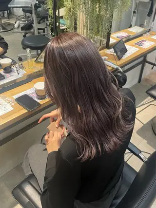 カラー とば みゆうのヘアスタイル