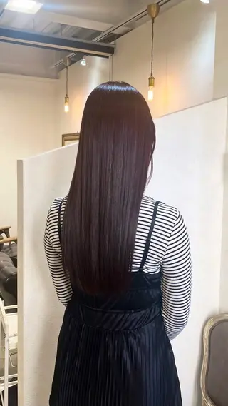 ロング カラー 🎀RUI/髪質改善 /美髪矯正/艶カラーのヘアスタイル