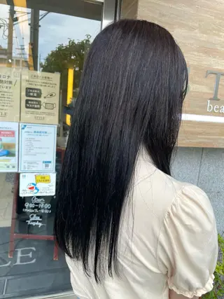 ロング 韓国/透明感カラー さなのヘアスタイル