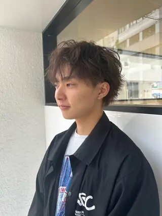 ショート カラー 榊原 純佑のヘアスタイル