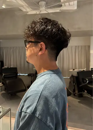 ショート パーマ/レイヤー /店長/YURAのヘアスタイル