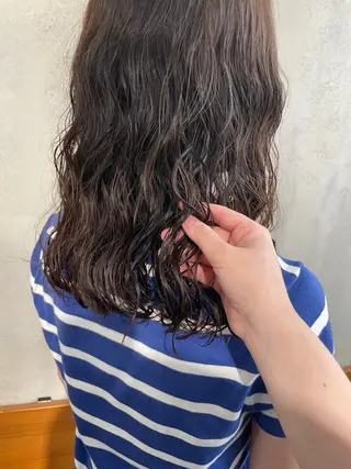 パーマ 梅田 /透明感カラー 🤍narumiのヘアスタイル