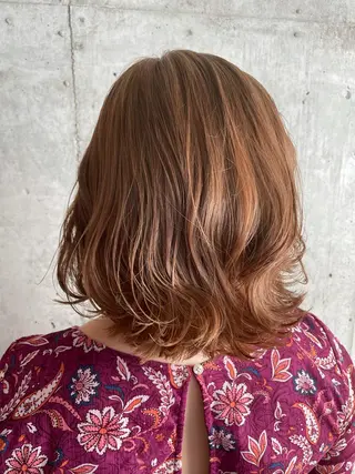 ミディアム カラー 🔥メンズ特化パーマ 🦖増田弘明🦖のヘアスタイル