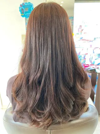 ロング アミーベル🧸🧡 廿日市本店のヘアスタイル