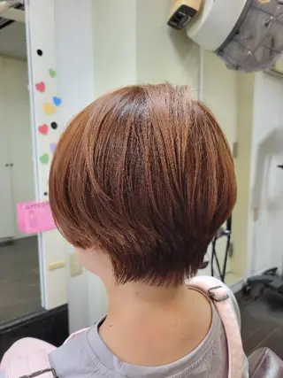 ショート 遠藤 史秋のヘアスタイル