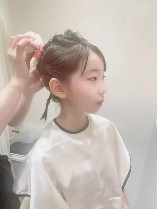 ヘアアレンジ キッズ アイブロウ ヤスダ ユウコのエステ・リラクイメージ