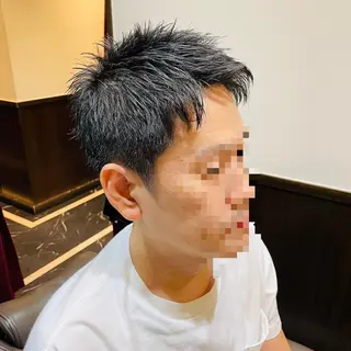 ショート メンズ premium barber表参道店所属・新田 梨乃のヘアスタイル
