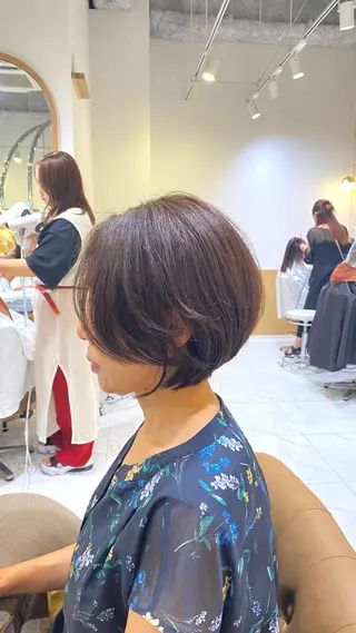 ショート カラー 坂井 茅聖のヘアスタイル