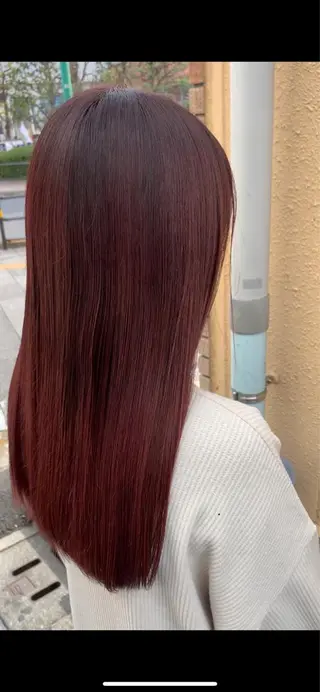 ロング カラー Ash西船橋店 富谷 日菜乃のヘアスタイル