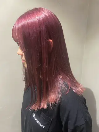 セミロング カラー ACT所属・メンズカット募集中 🦴harunaのヘアスタイル