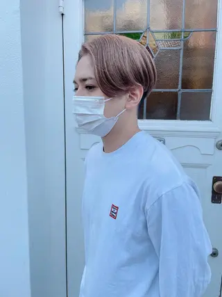 カラー メンズ h a k u 大倉 卓人のヘアスタイル