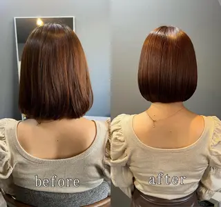 ショート カラー *くせ毛に特化* 【yun】のヘアスタイル