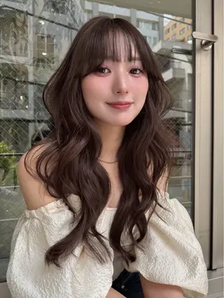 ロング 🫧小顔レイヤー JILBLAN 涼のヘアスタイル