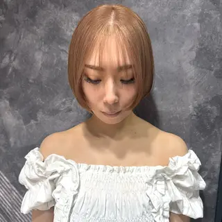 ショート カラー IwAsh  大和駅店所属・shiho .のヘアスタイル