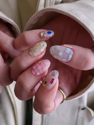 ネイル 3dパーツ/流行り 👧shushu❤️のネイルデザイン