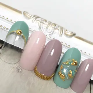 ネイル Merrily's所属・Merrily's Hagi Minaのネイルデザイン