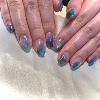 ネイル ゆびノさき茨木店 ニュアンス/アートのネイルデザイン