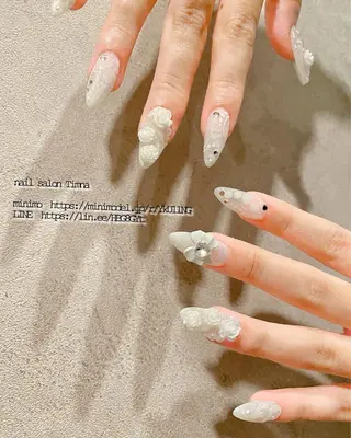 セミロング NAILSALON 🍔Timna🍟のネイルデザイン