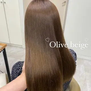 ロング カラー ブリーチなしWカラー 🎀韓国ヘア/amiのヘアスタイル