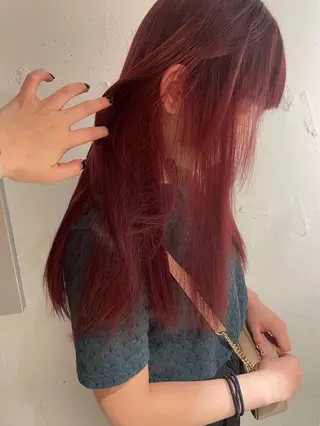 ロング 透明感color ˚✧₊amuのヘアスタイル