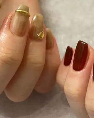 ネイル komorebi. 小峯 真実のネイルデザイン