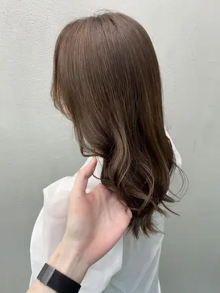 セミロング masa/ボブ特化/ ぷつっとボブのヘアスタイル