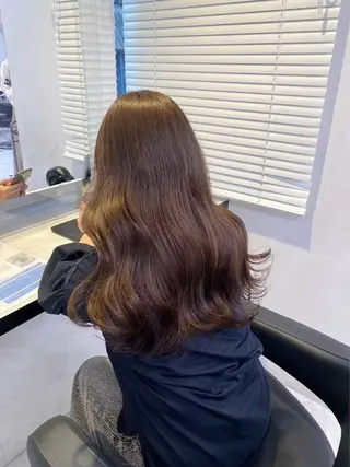 セミロング カラー ヘアアレンジ 愛されガーリーヘア 🏹maika🪽のヘアスタイル