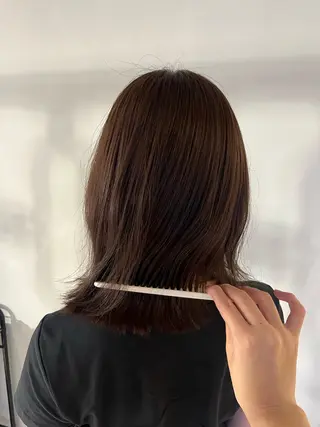 ミディアム スタジオノル パーマ🌀あやなのヘアスタイル