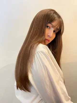 ロング Luxe所属・Luxe表参道 髪質改善　奈良のヘアスタイル