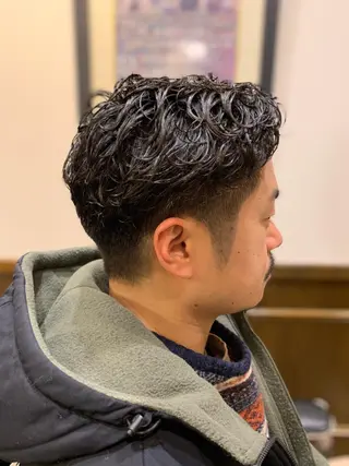 メンズ プレミアムバーバー 草野のヘアスタイル