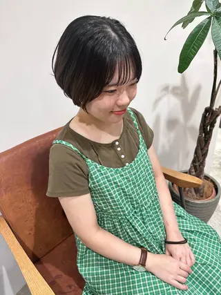 ショート yukie🌷 /暖色🍒梅田サロンのヘアスタイル