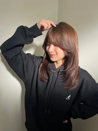 ロング カラー 透明感カラー⭐️ takumaのヘアスタイル