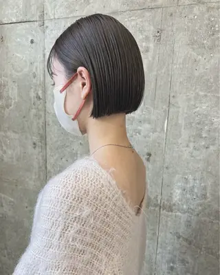 ショート noé所属・HINA/栄/ボブ/ ボブパーマ/インナーのヘアスタイル