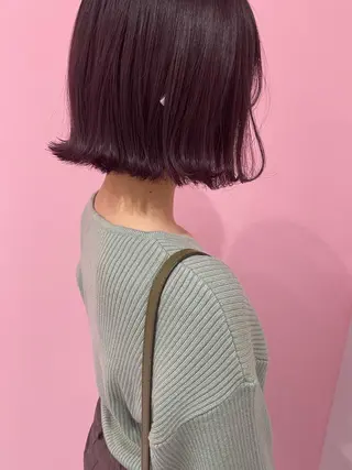 ショート カラー 内田 衣海のヘアスタイル