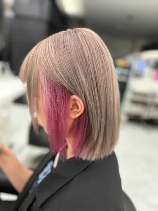 ミディアム カラー 透明感💕今っぽ似合 わせ𝐍𝐨. 𝟏のヘアスタイル