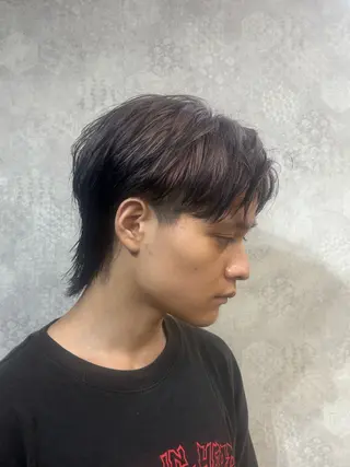 カラー 外国人風カラー ×19歳美容師ルイヤのヘアスタイル