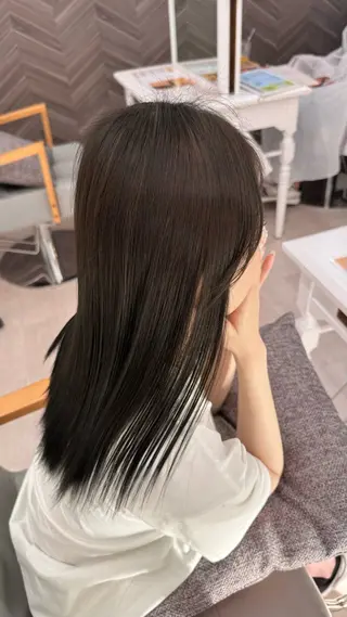 ロング カラー 武田 つぐみのヘアスタイル