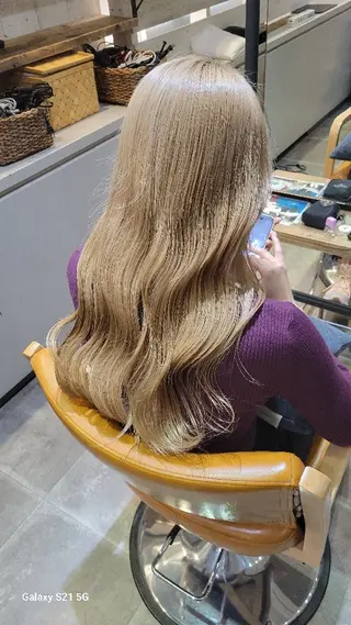 カラー シェル🦋 【韓国風】のヘアスタイル