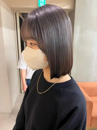 ミディアム kento レイヤーカットのヘアスタイル