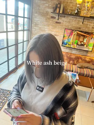 ショート 🧡ミルクティー/ レイヤー🧡ショウナのヘアスタイル