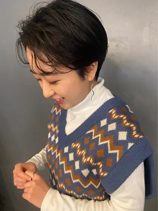 ショート ボブ指名No.1/ ボブパーマ/ユキのヘアスタイル