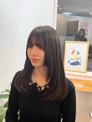 ロング GROW middle所属・山梨 洸のヘアスタイル
